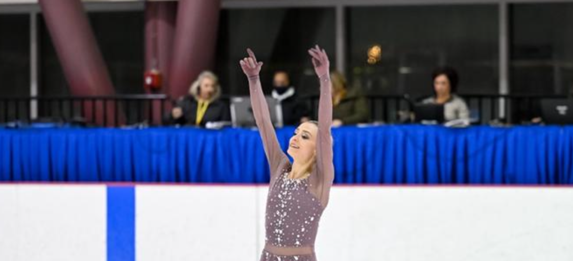 Julia doing ice skating