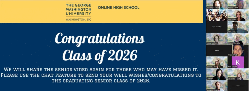 Congratulations to class of 2026
